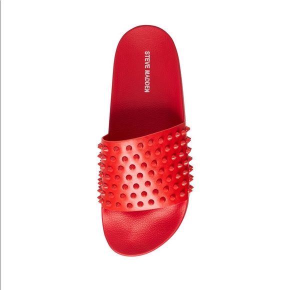 Steve Madden Spiked Slides - Picture 7 of 10